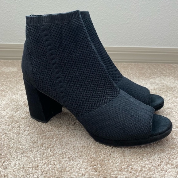 Eileen Fisher | Women's Margate Knit Sock Booties Size 9.5 - Picture 1 of 7